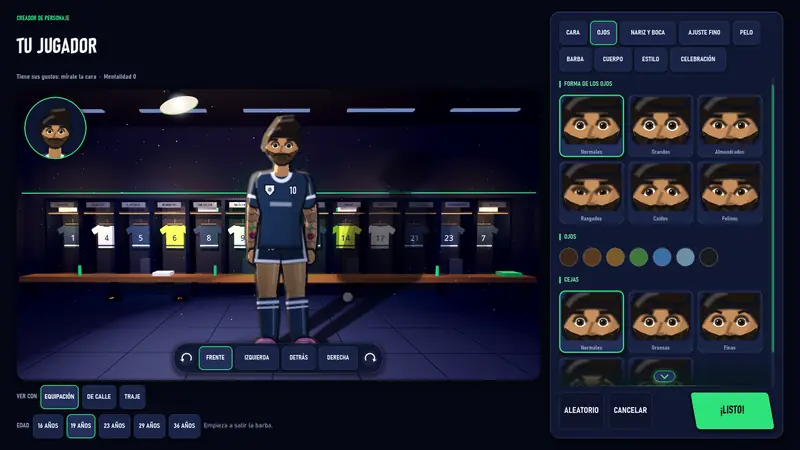 Creador de personaje
