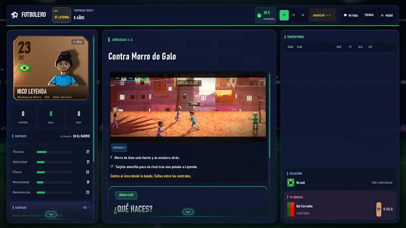 Partido en la favela
