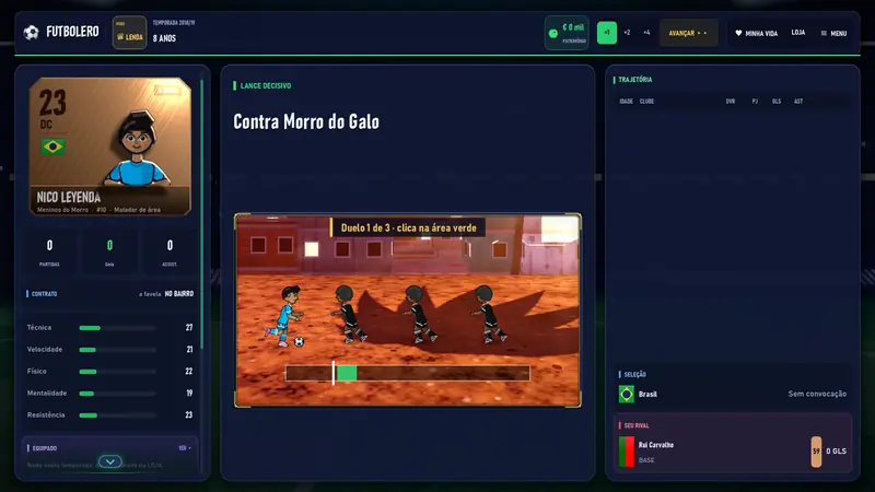 Minigame no bairro